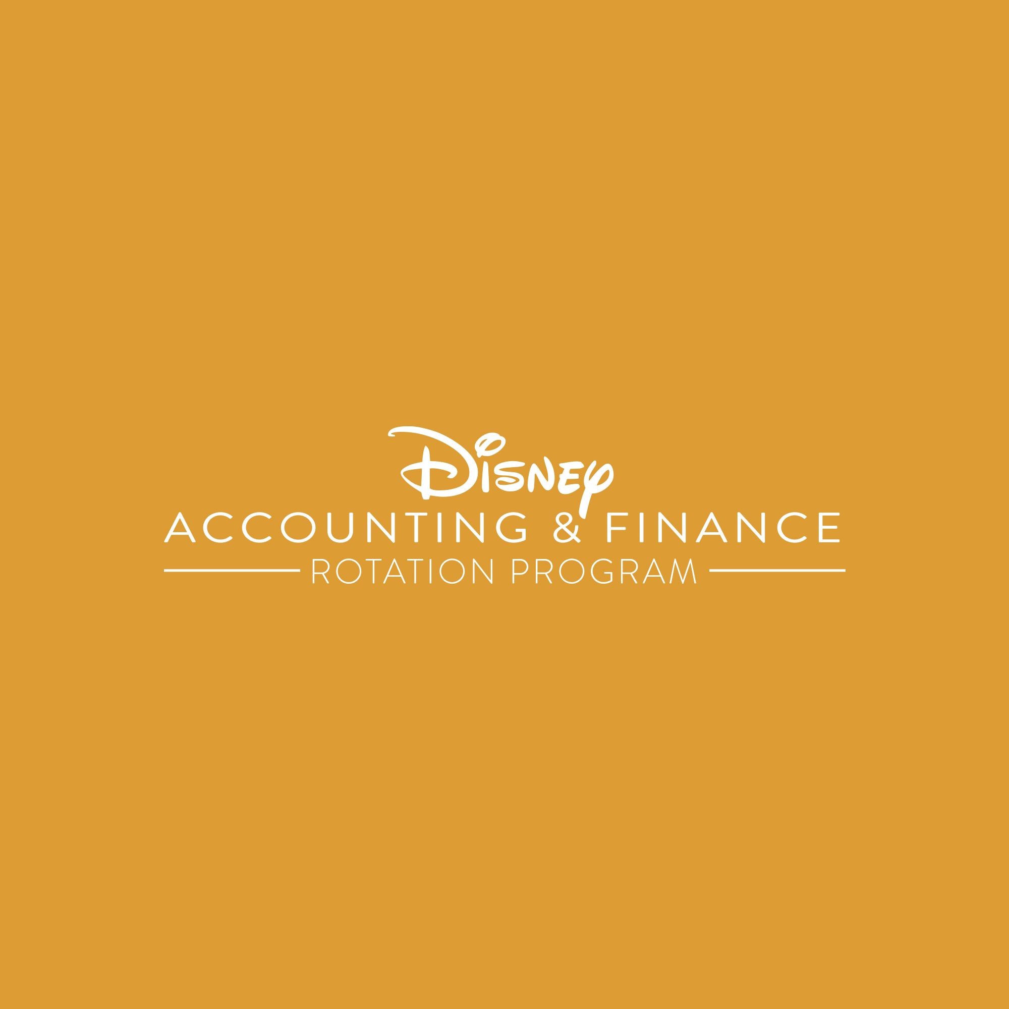 Accounting / Finance Rotation Program The Walt Disney Company